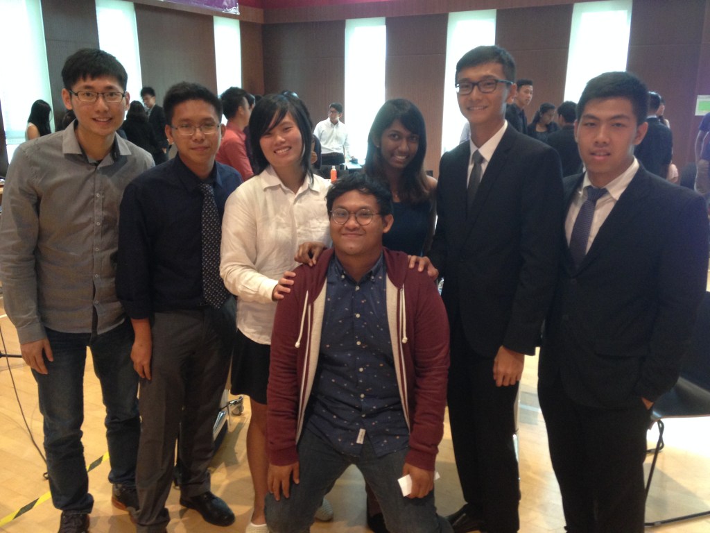 The HUME-MUN (get it) team with our OGL, Alif!